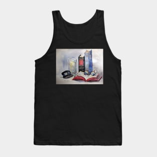 Old books still life Tank Top